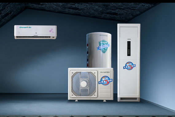 自带空调的空气能热水器
